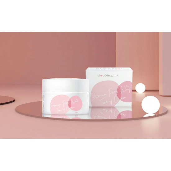 Double Pink   KEM TONE-UP TRẮNG DA NGỌC TRAI 30 ML